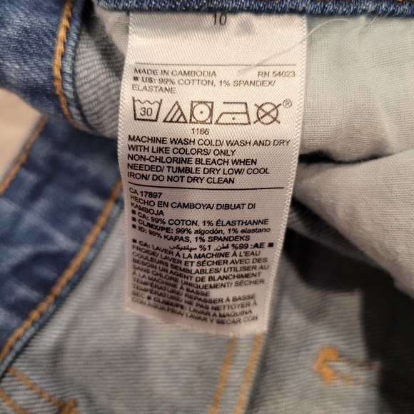 Women's Old Navy Jean Skirt 10 - Picture 6 of 6